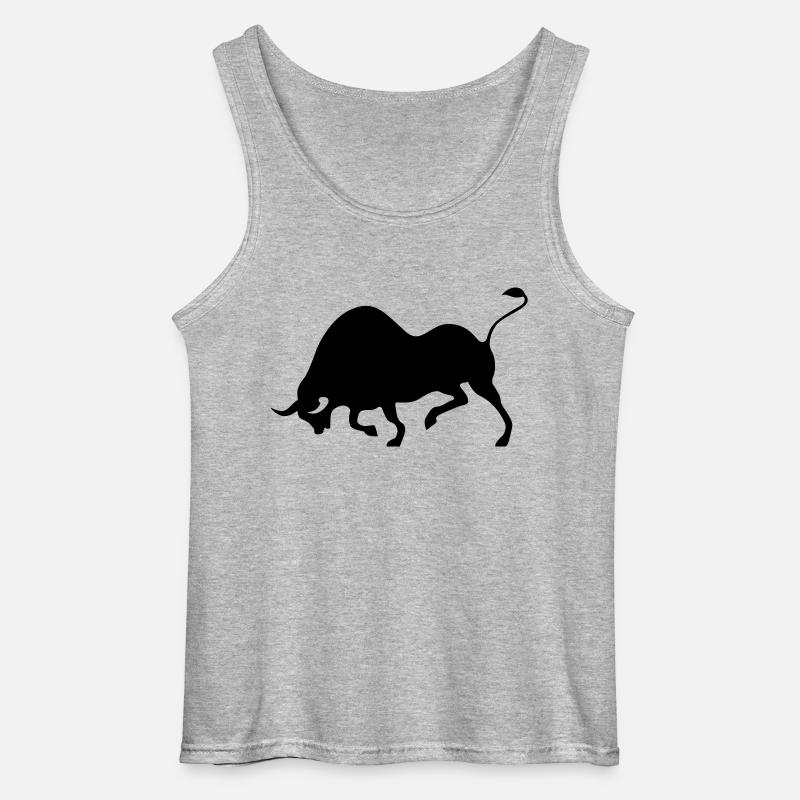 bull - Gildan Men’s Tank Top - sports grey