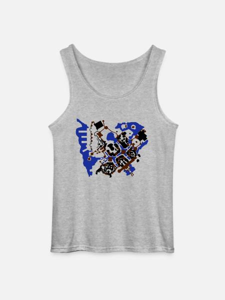 stormwind - Gildan Men’s Tank Top - sports grey