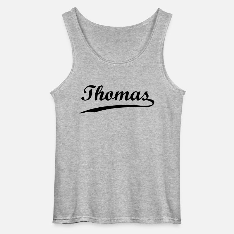 thomas - Gildan Männer Tank Top - Grau meliert