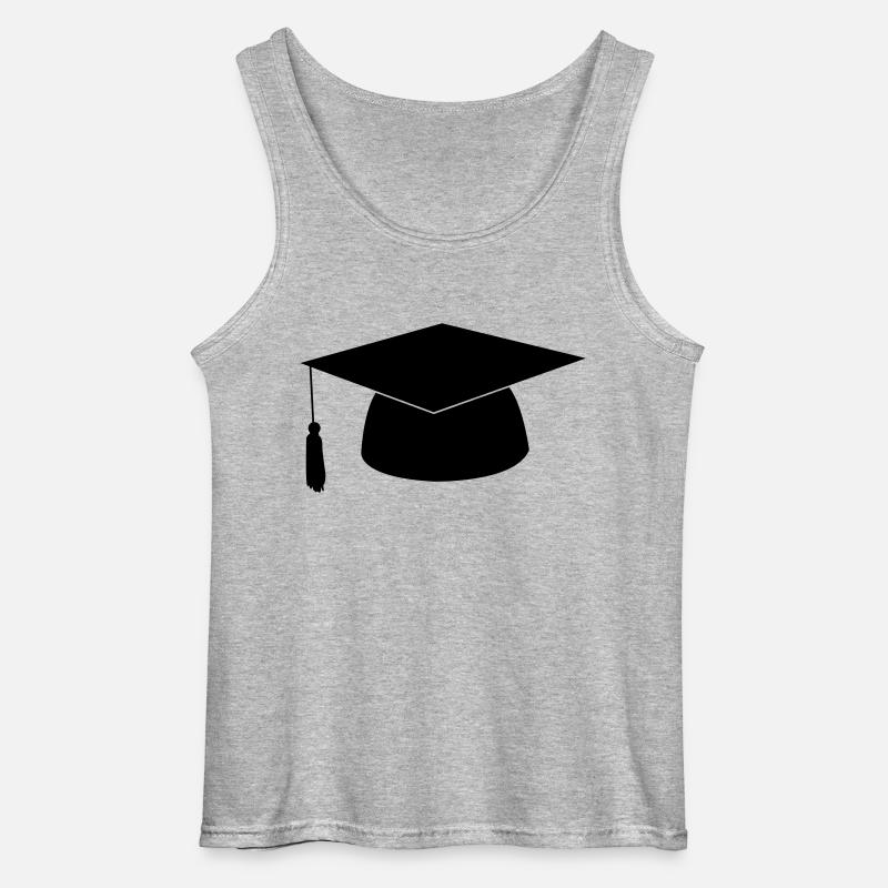Doktorhut - Gildan Männer Tank Top - Grau meliert