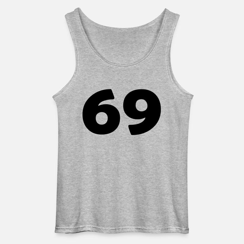 69 - Gildan Männer Tank Top - Grau meliert