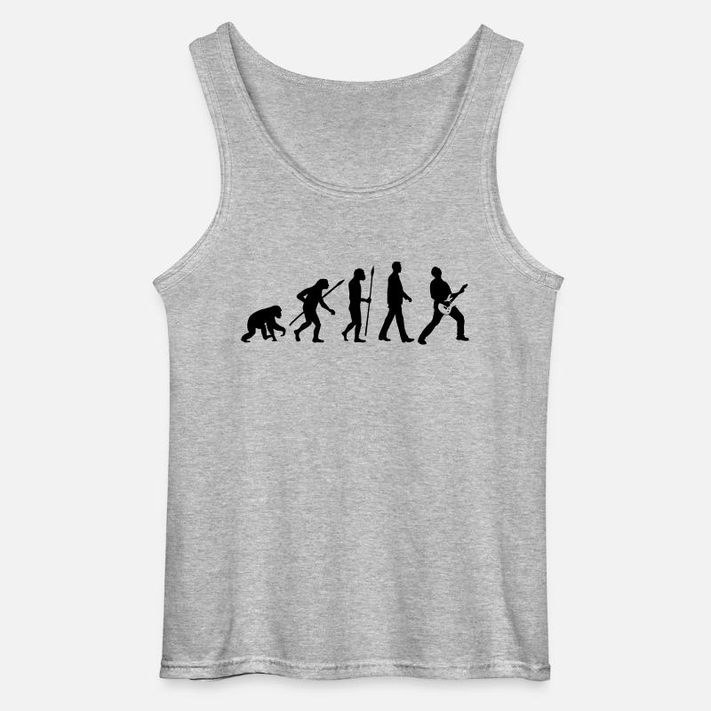 evolution_rocks_032012_f1c - Gildan Men’s Tank Top - sports grey