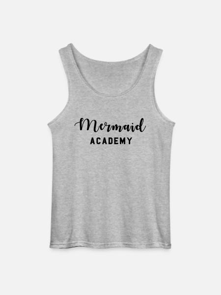 Mermaid Academy - Gildan Men’s Tank Top - sports grey