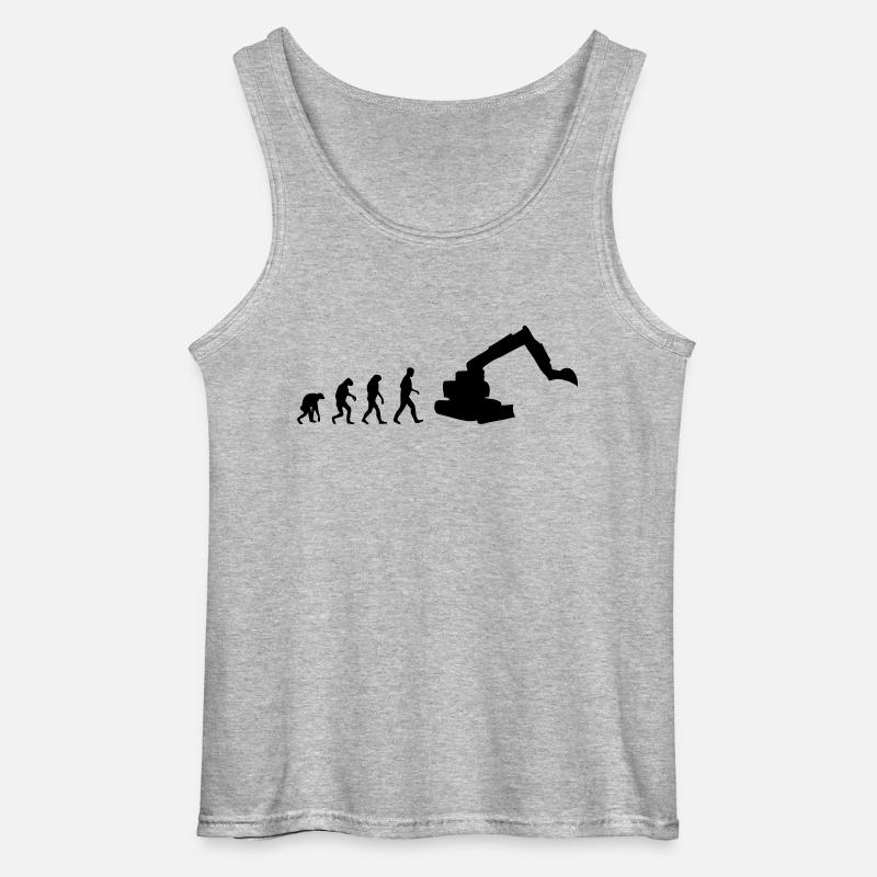 digger evolution - Gildan Men’s Tank Top - sports grey