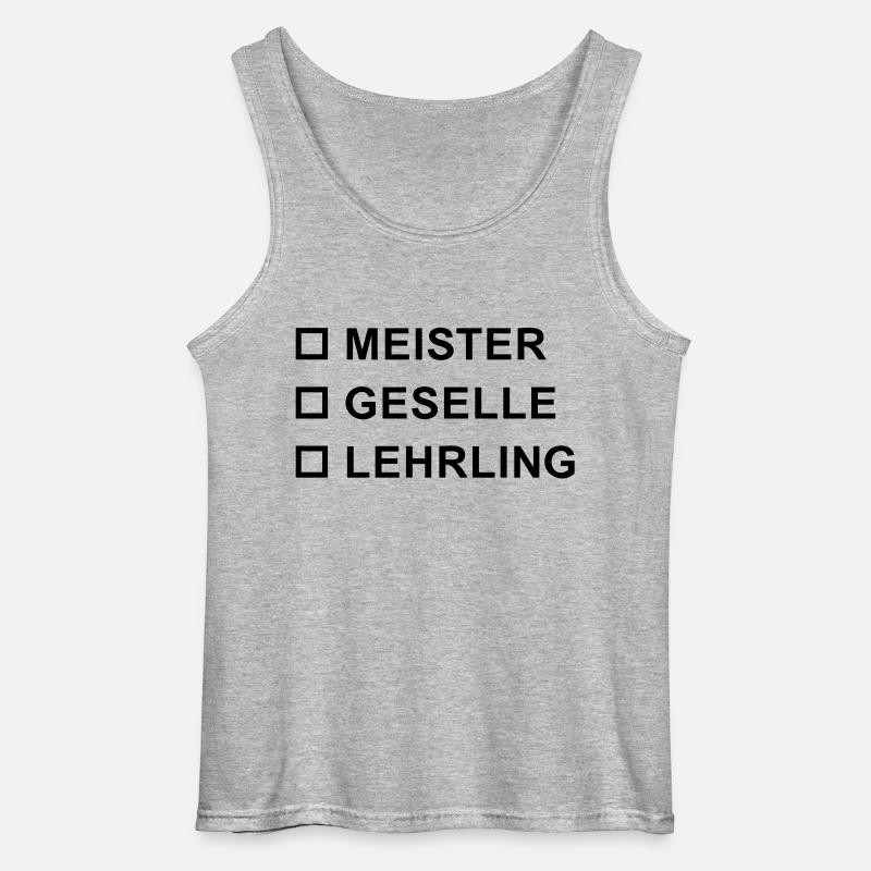 Master Journeyman Apprentice - Gildan Men’s Tank Top - sports grey