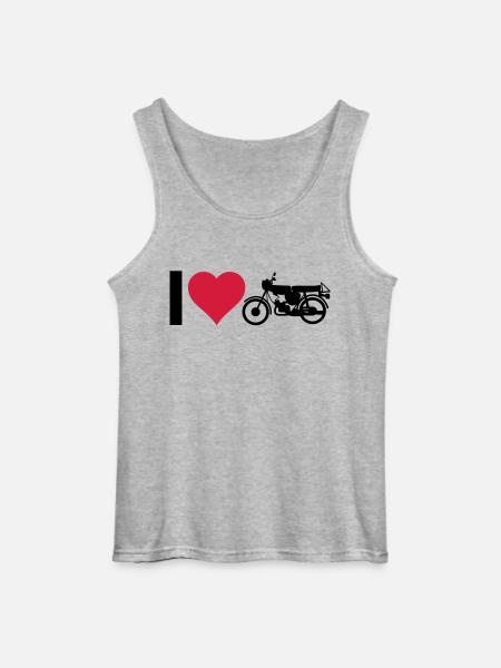 Heart moped - Gildan Men’s Tank Top - sports grey