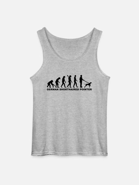 German Shorthaired Pointer - Gildan Men’s Tank Top - sports grey