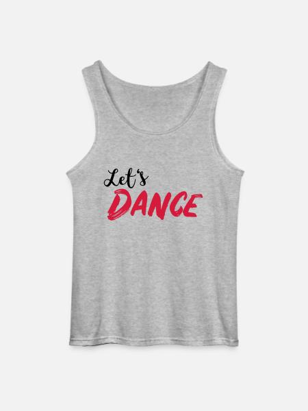 Let's DANCE - Dansons - Débardeur Gildan Homme - gris chiné