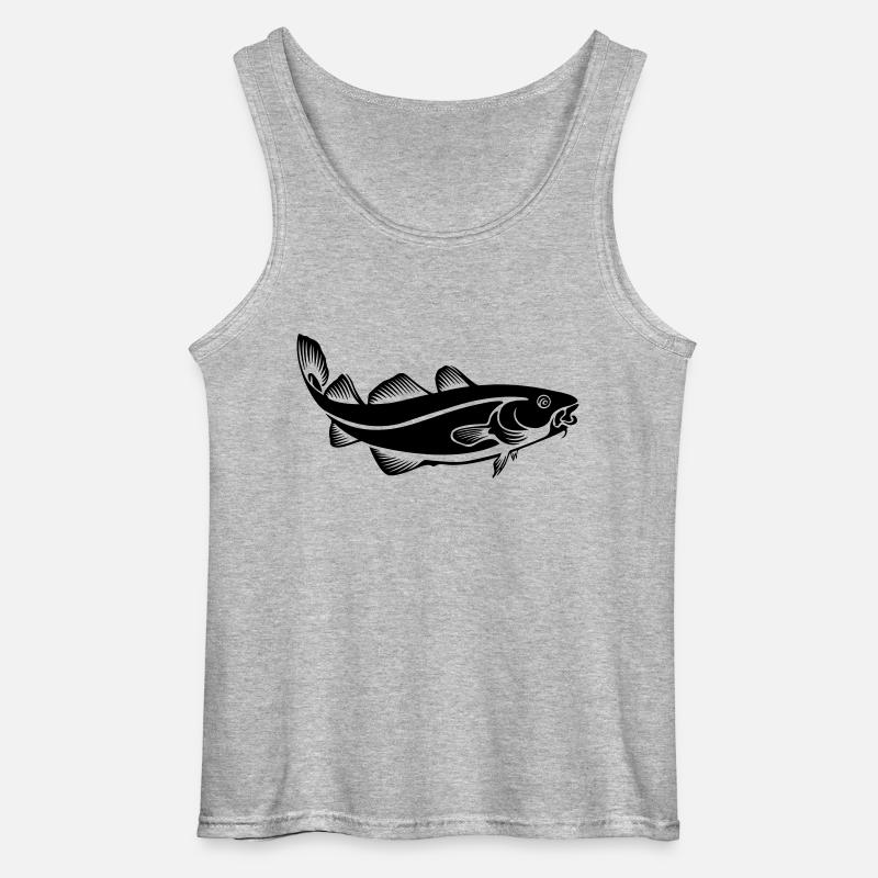 Dorsch - Gildan Männer Tank Top - Grau meliert