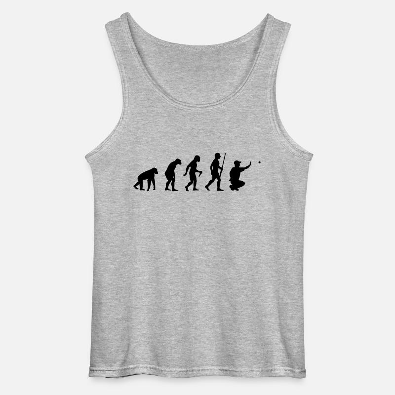 Boule Evolution - Gildan Männer Tank Top - Grau meliert