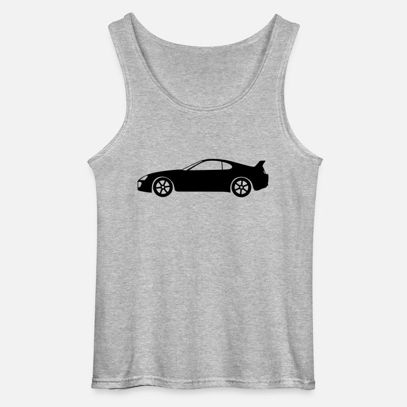 Supra MK4 - Gildan Männer Tank Top - Grau meliert