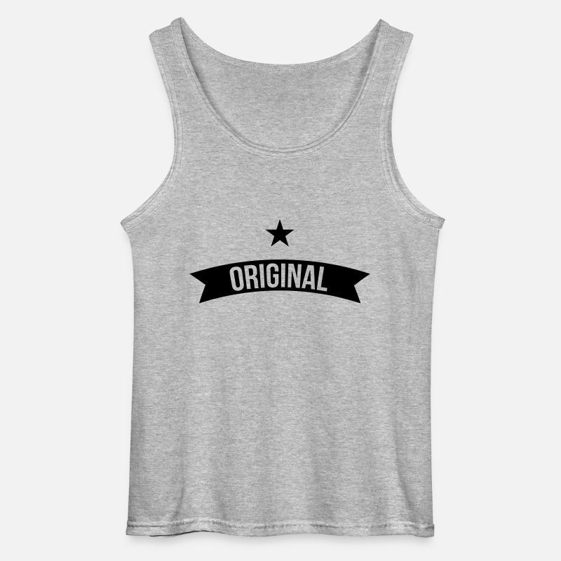 Original - Gildan Männer Tank Top - Grau meliert