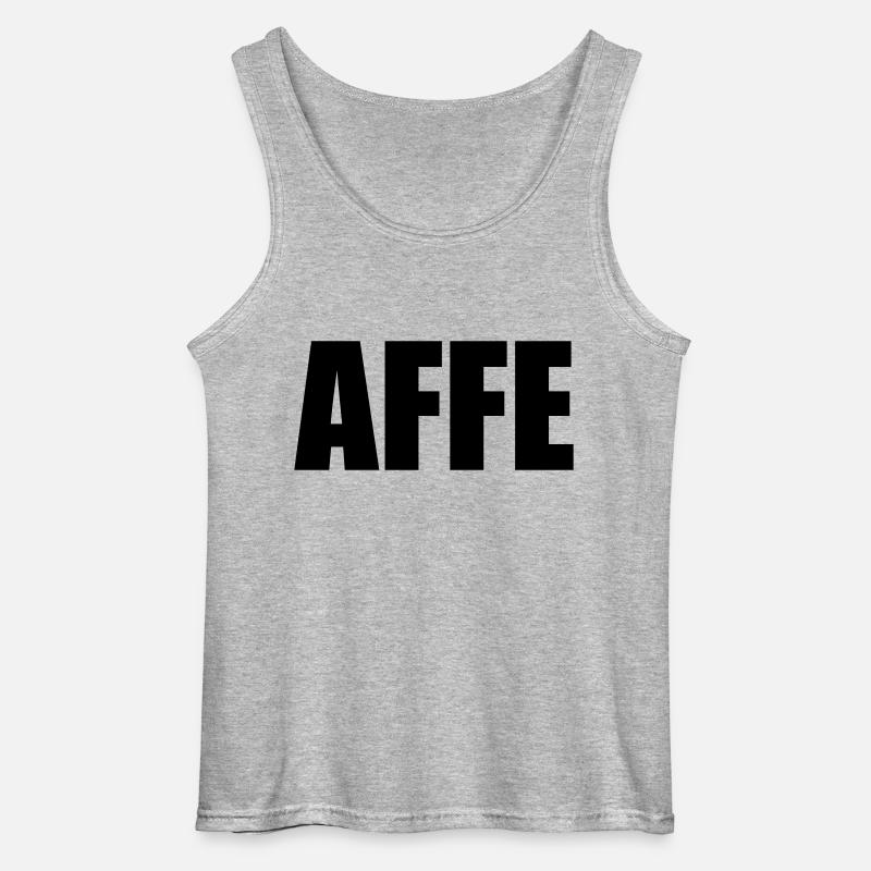 AFFE - Gildan Männer Tank Top - Grau meliert