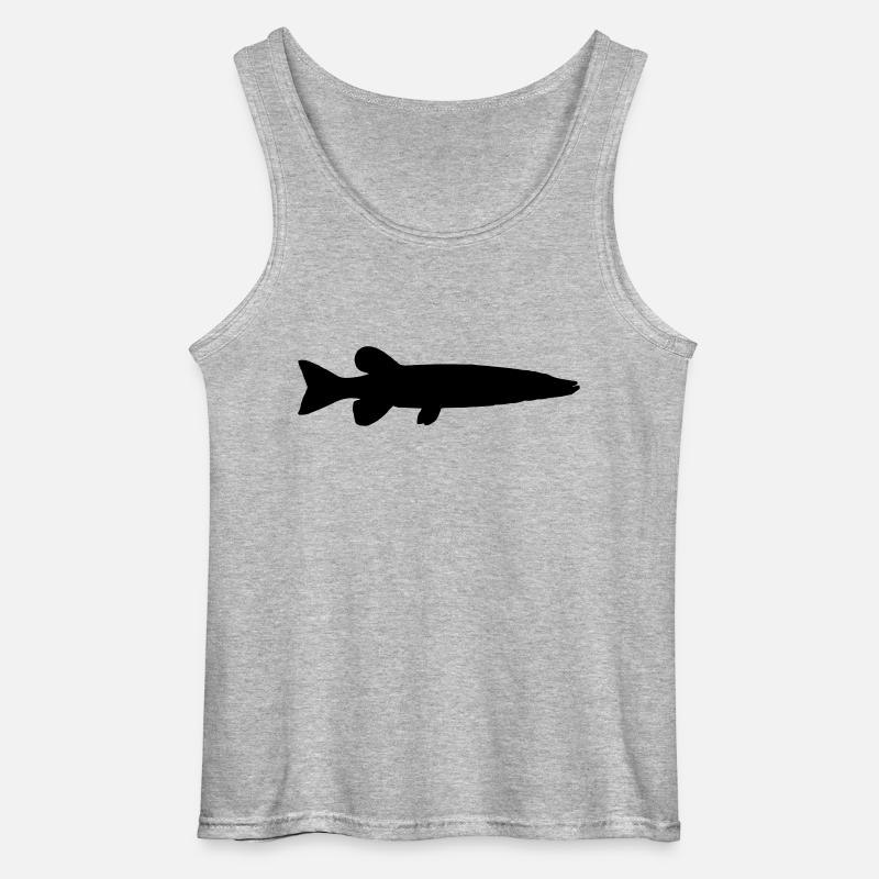 Luce - Gildan Männer Tank Top - Grau meliert