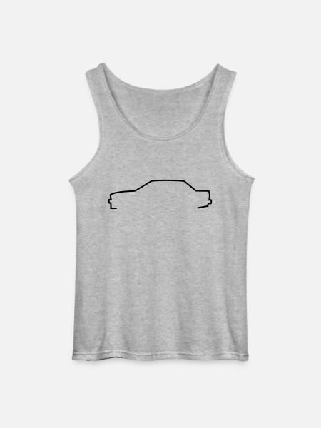 E30 - Gildan Männer Tank Top - Grau meliert
