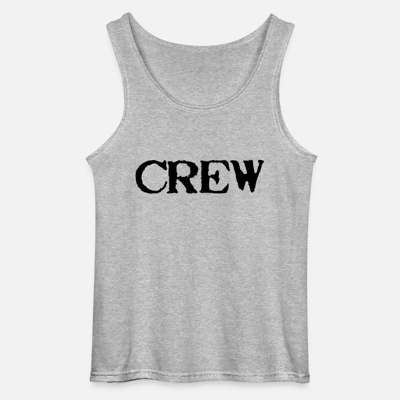 Crew - Gildan Männer Tank Top - Grau meliert