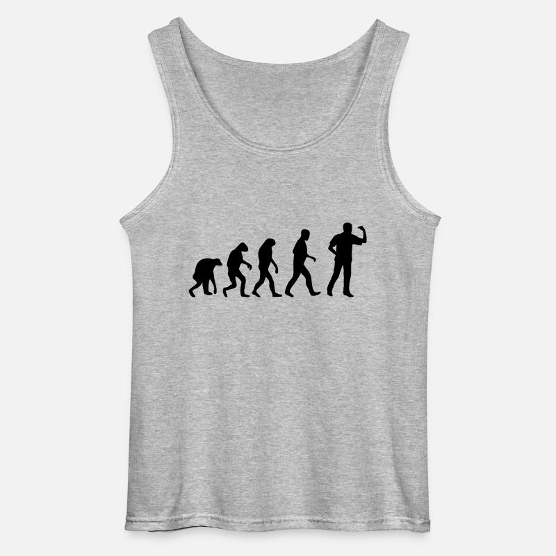 dart evolution - Gildan Men’s Tank Top - sports grey