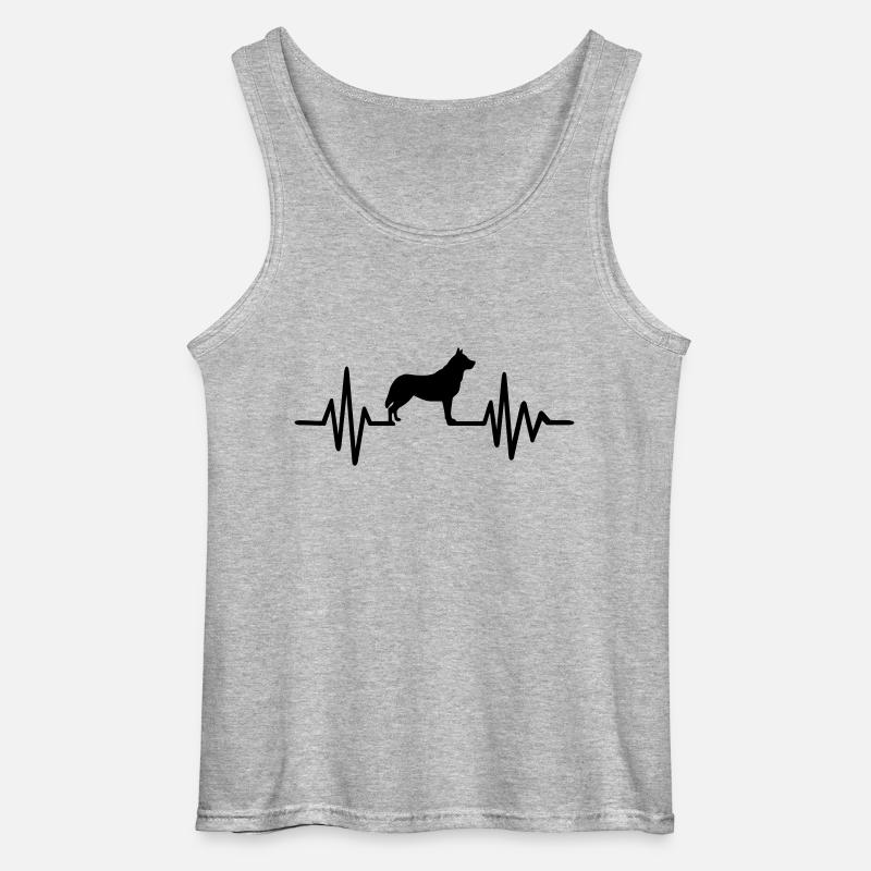 Husky - Gildan Männer Tank Top - Grau meliert