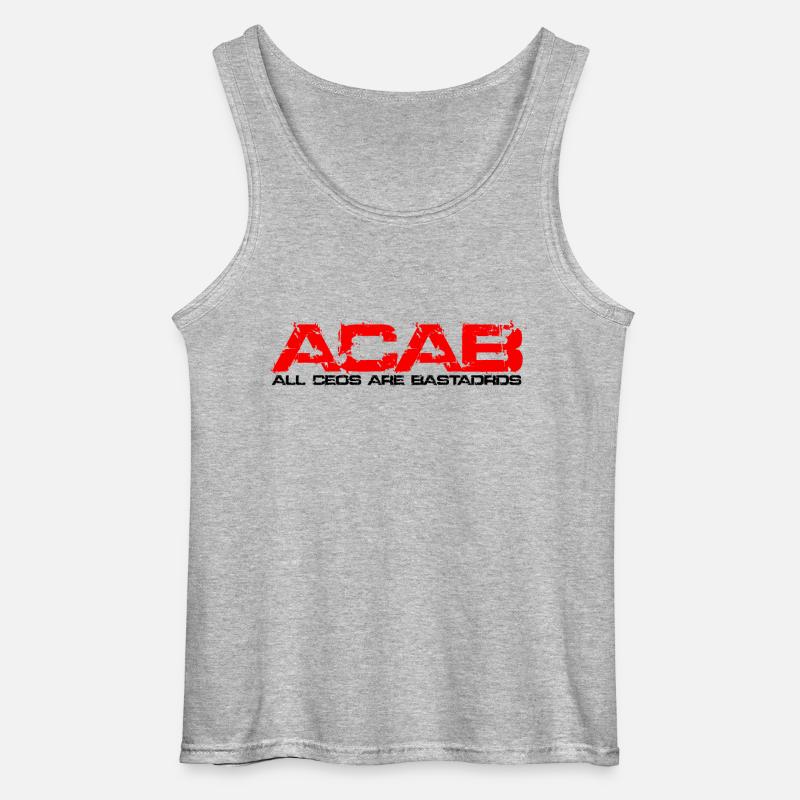 CEOs - Gildan Männer Tank Top - Grau meliert