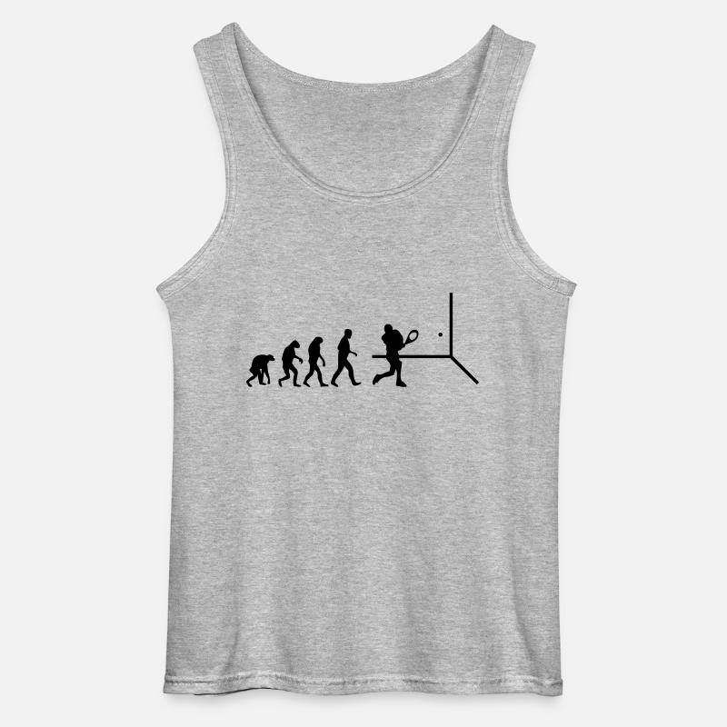 squash evolution - Débardeur Gildan Homme - gris chiné