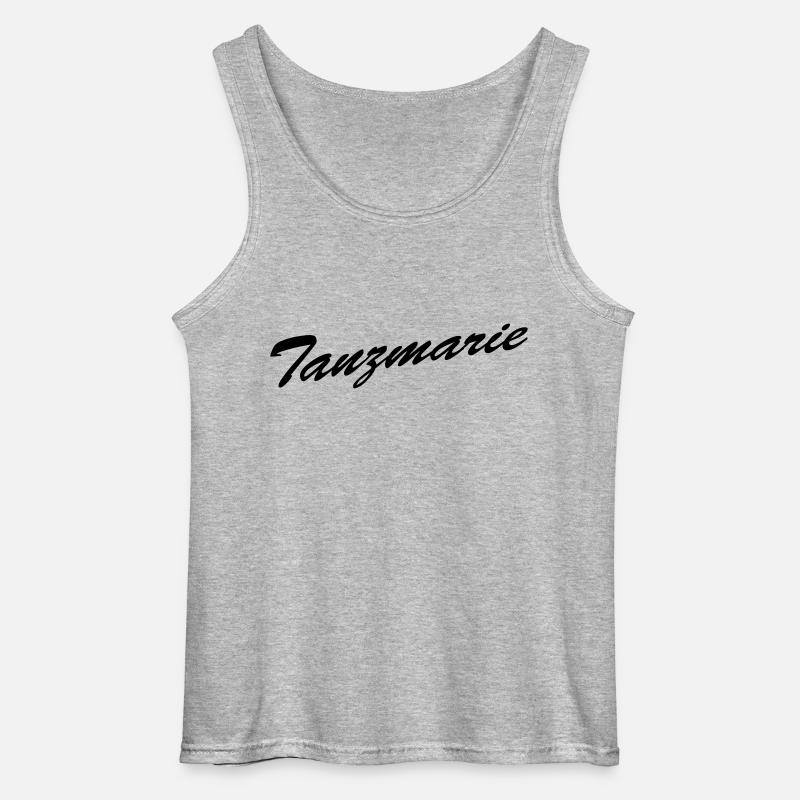 Tanzmarie - Gildan Männer Tank Top - Grau meliert