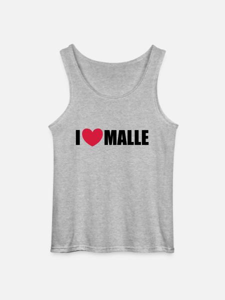 Malle - Gildan Männer Tank Top - Grau meliert