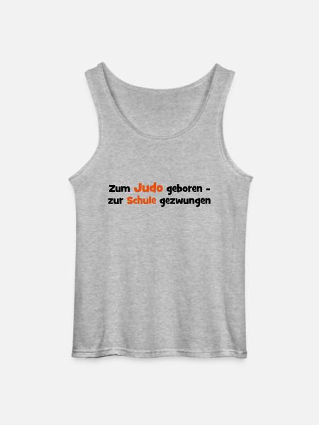 Judo - Gildan Männer Tank Top - Grau meliert