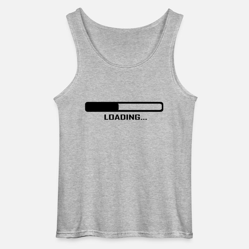 Loading Bar - Computer - Gildan Men’s Tank Top - sports grey