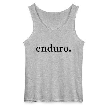 Enduro. - Gildan Men’s Tank Top - sports grey - Front
