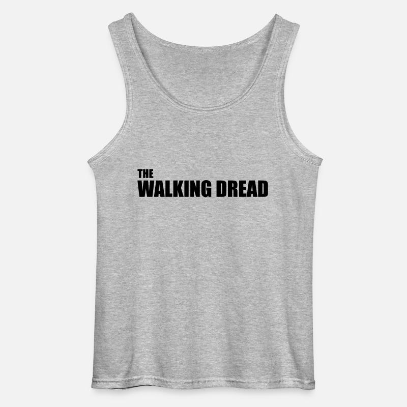 The Walking Dread - Gildan Männer Tank Top - Grau meliert