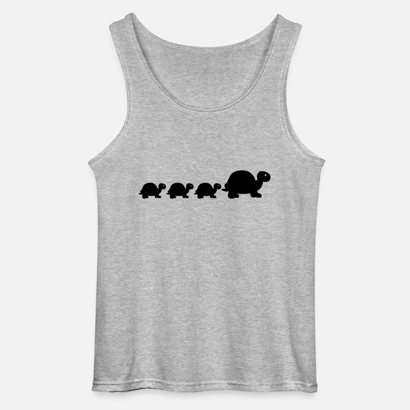 Turtle - Gildan Men’s Tank Top - sports grey