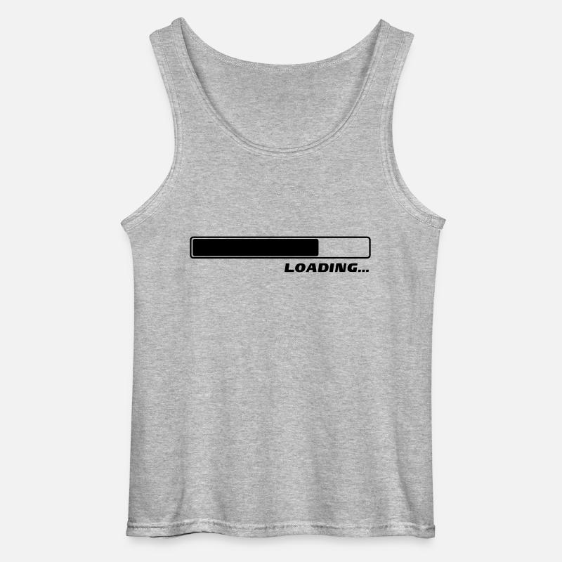 Loading… 1c - Gildan Männer Tank Top - Grau meliert