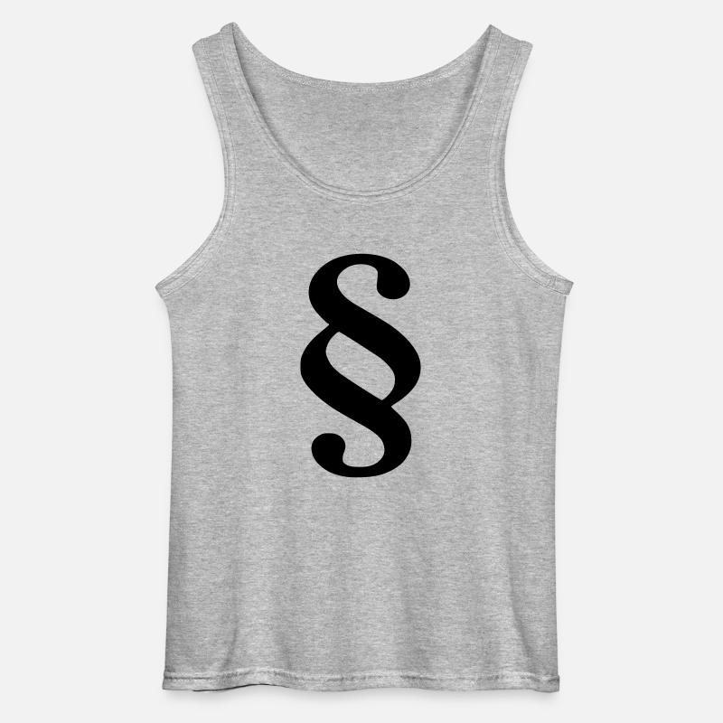 Paragraph - Gildan Männer Tank Top - Grau meliert