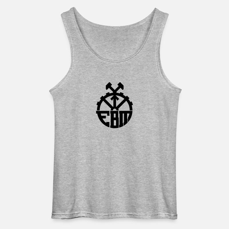 EBM - Gildan Männer Tank Top - Grau meliert