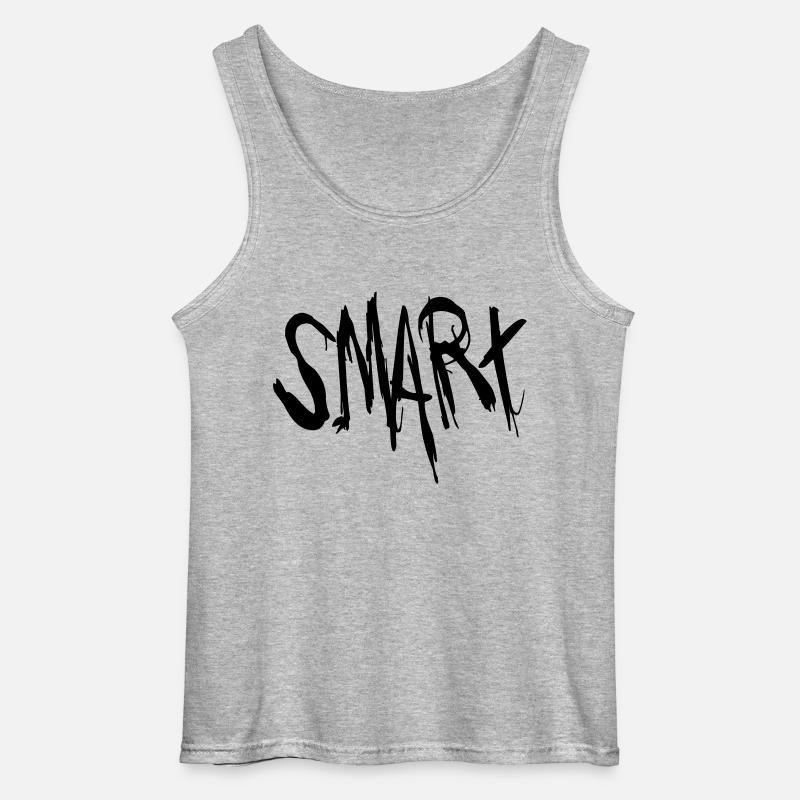 Smart - Gildan Männer Tank Top - Grau meliert