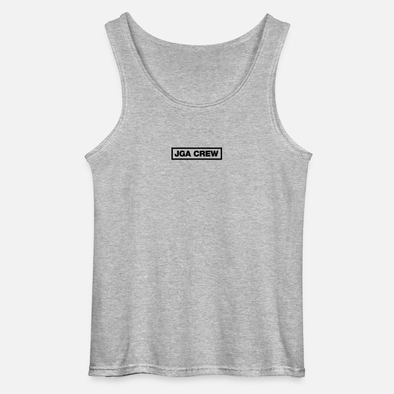JGA Crew - Gildan Männer Tank Top - Grau meliert