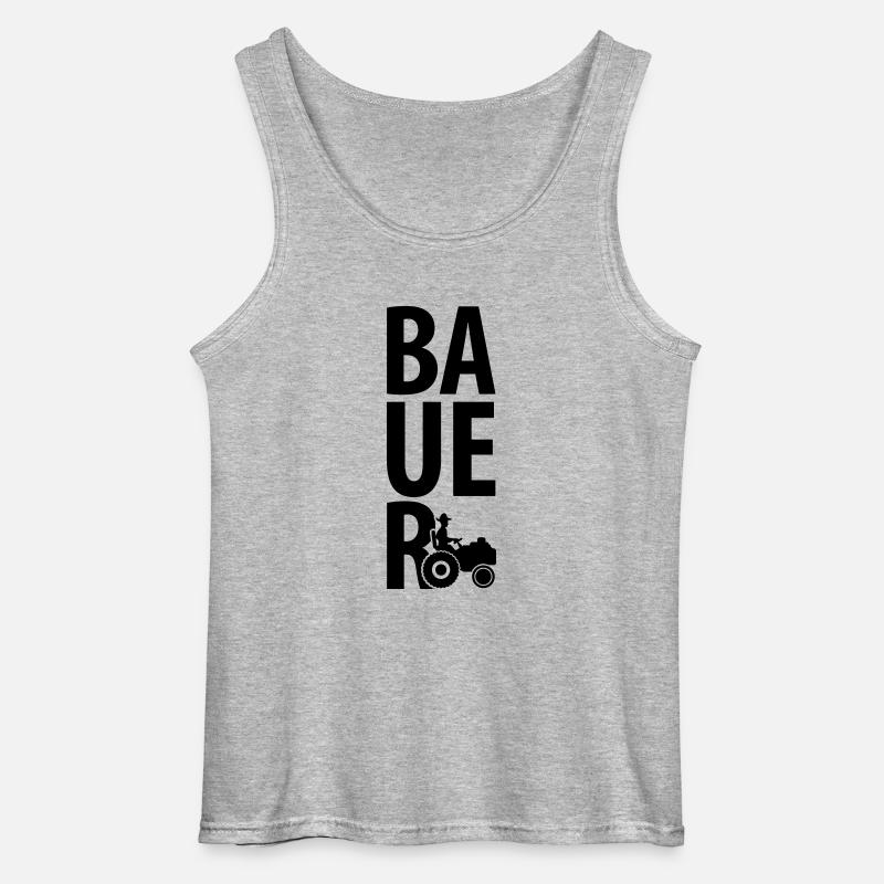 bauer_design_c1 - Gildan Men’s Tank Top - sports grey