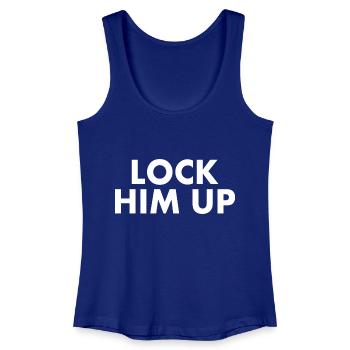 Lock him up - Women’s Organic Tank Top - royal blue - Front