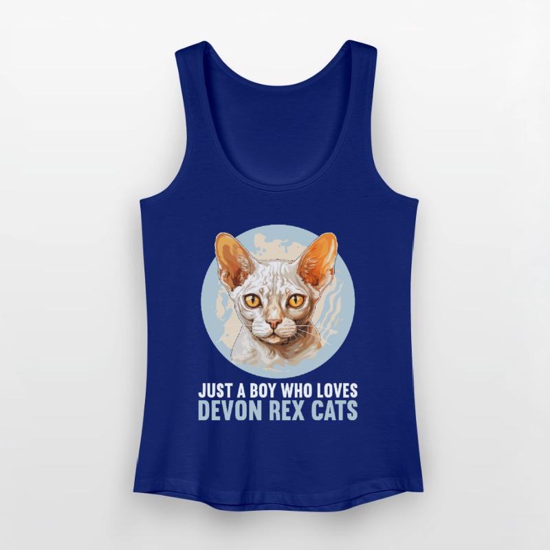 Devon Rex Kitten Devon Rex Cat Women’s Organic Tank Top