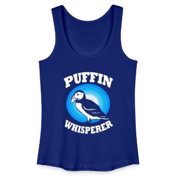 Papageientaucher Puffin - Frauen Bio Tank Top - Königsblau - Vorne