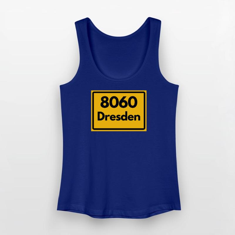 OLD POSTCODE ZIP CODE 8060 DRESDEN SAXONY Women’s Organic Tank Top