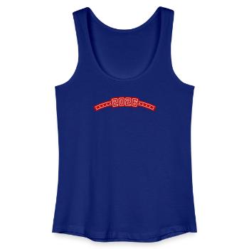 2026 Outline - Women’s Organic Tank Top - royal blue - Front