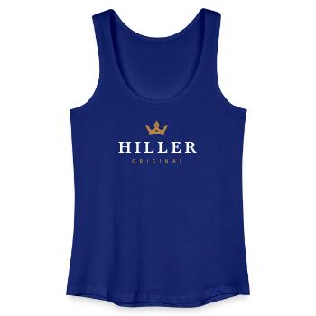 Hiller Original Familienlogo - Frauen Bio Tank Top - Königsblau - Vorne