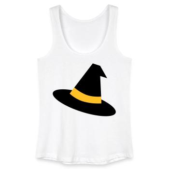 Hexenhut - Frauen Bio Tank Top - Weiß - Vorne