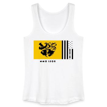 Brittany - Coat of arms Pays de Léon - Women’s Organic Tank Top - white - Front