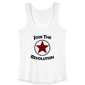Socialism Revolution - Women’s Organic Tank Top - white - Front