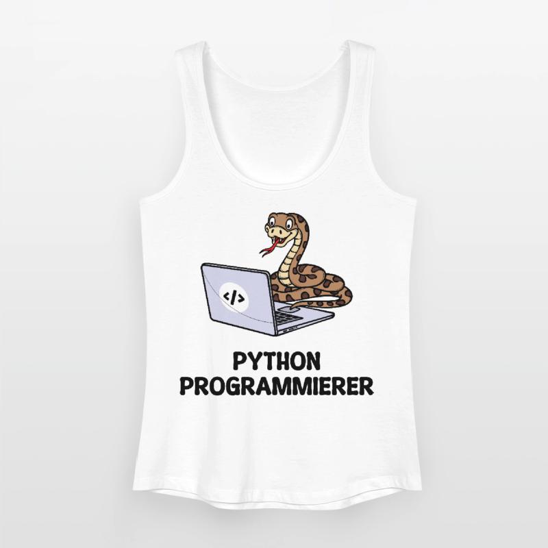 Programmierer Computer Code Developer Statement Frauen Bio Tank Top