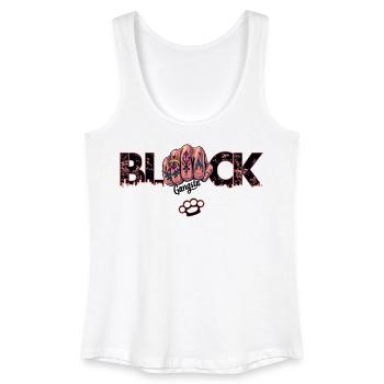 Gangster de bloc - Débardeur bio Femme - blanc - Devant