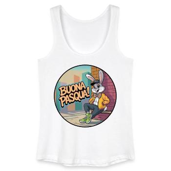 Urban Rabbit Happy Easter! - Women’s Organic Tank Top - white - Front
