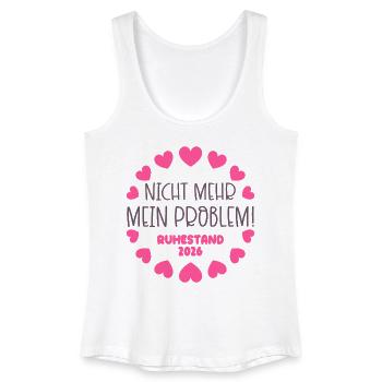 Ruhestand Rente 2026 - Frauen Bio Tank Top - Weiß - Vorne